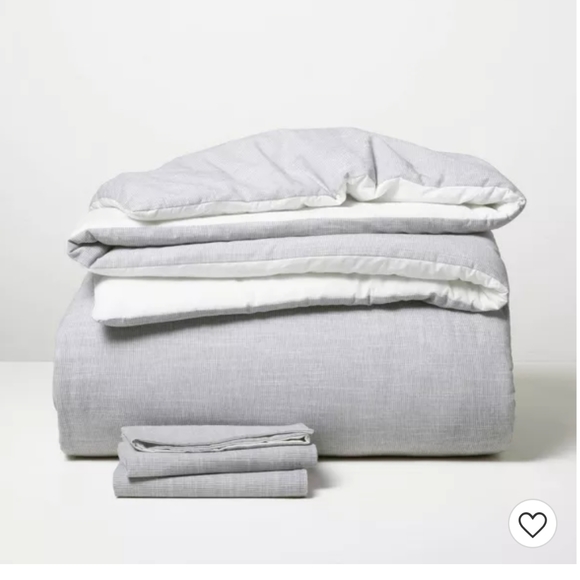 Microstripe Comforter & Sham Set - Hearth & Hand❤❤ - Picture 3 of 7